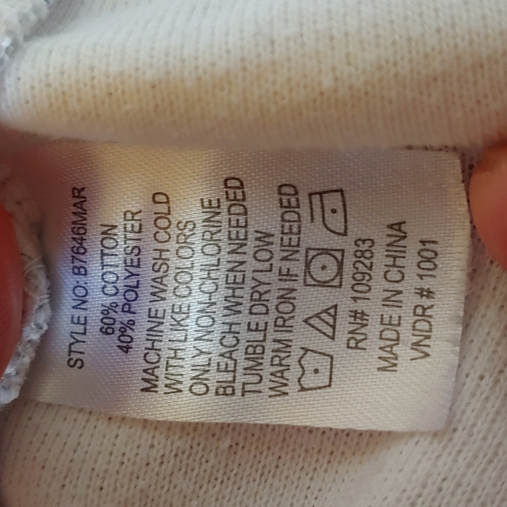 Ocean drive Boho Hoodie pullover, size small - Picture 7 of 7